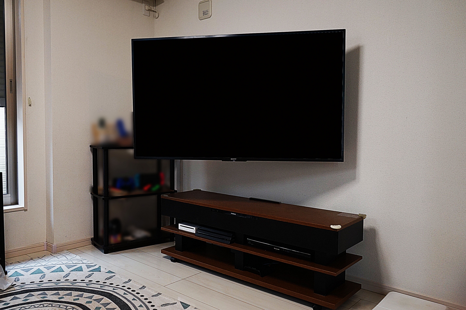 ソニー・55インチブラビア「KJ-55X7500F」のご購入をきっかけにリビングで壁掛け設置 画像No.2