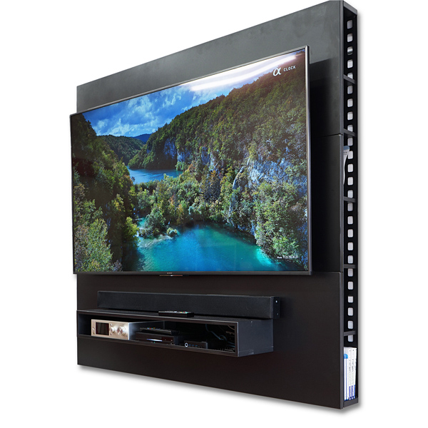 SORA-K01B テレビと一体化し、映像に没頭できるブラック