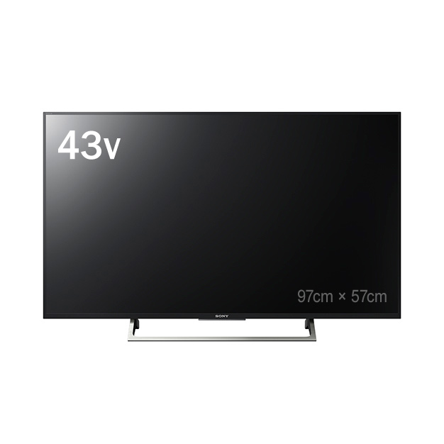 43インチ 4K対応 液晶テレビの画像