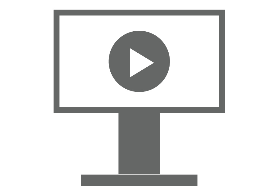 動画再生のアプリを内蔵。MP4などの動画をダイレクトに再生できます。